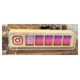 Smiirl Instagram follower counter, a physical,