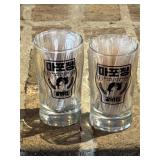 (2) Glasses with Individual Wrapped Toothpicks
