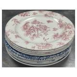 (10) Assorted 8 1/4" Plates