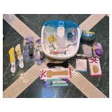 Foot Care Including Foot Spa, Gel Inserts for