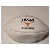 Texas Longhorn Football Signed by Mack Brown