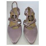 Sz 7.2 Nina Lavender Slingbacks