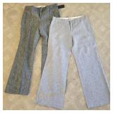 (2) Sz 10 Banana Republic Slacks