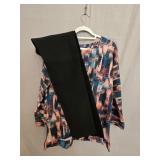 Nally & Millie Multicolour Abstract Print Top &