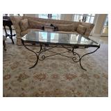 Metal & Glass Table- Receipt Included
