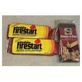 (2) Duraflame Firestart & Diamond Strike-A-Fire