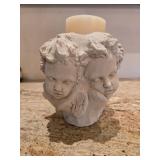 Hayes Parker Signed Cherub Angel Sculpture