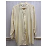 Sz: XL, Hamilton Menï¿½s Yellow Dress Shirt