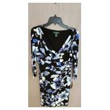 Sz 10 NWT Lauren Ralph Lauren Black and Blue