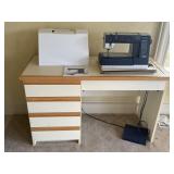 Husqvarna Prisma 990 Sewing Machine & Sewing Desk