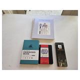 Address Book. (3) Password Books + Monthly