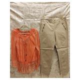 SM/8 Hale Bob Silk Top, Matching Tank, Michael