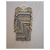 Missoni Metallic Wool Zigzag Chevron Striped l
