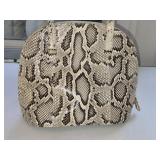 Carlos Falchi Python Skin Bag