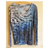 Sz Med Before+Again Sz M Blue Camouflage Long
