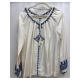 Sz: M, Irvin & Fine, Silk Shirt