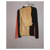 (2) Tops & Vegan Leather Pants