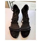 Donald J. Pliner Runa Black Braided Elastic