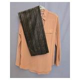 Sz Med Equipment Femme Mauve Blouse & Sz 6 Womyn