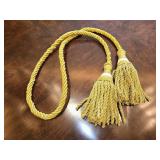 78" Gold Rope Tassel