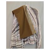 Free People Linen Oversized Relaxed Poncho