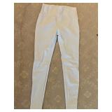 Sz 8 Lululemon White Leggings
