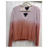 Sz: Med Colette Mordo Sparkly Long Sleeve Sweater