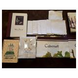 Wine Dish Towels, Hand Woven Napkins, Cloth