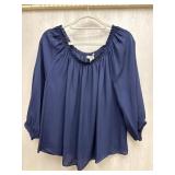 Sz: M, Jore Womenï¿½s Blue Blouse