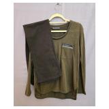 Potters Pot Dark Olive & Black Top + Betty