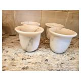 (4) Unique Candle Holders