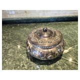 Silver Plated Covered Bowl