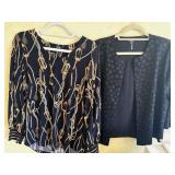 (2) Sz S/M Lior Paris Dress Shirt & Blazer