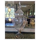 24" Glass Apothecary Jar Beverage Dispenser