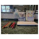 New Stationary Set, Note Pad & Pens +