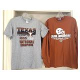 (2) Sz S VTG 2005 Texas Longhorns Shirts