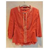 MD Elie Tahari Coral Blazer w/ Silk Tank