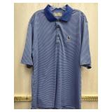Sz: XL, Donald Ross, Menï¿½s Blue & White Shirt