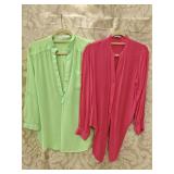 (2) Brightly Colored Women