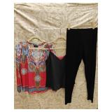 SM/MD Hale Bob Silk Top, Camis, Velvet Pants