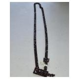 New Red Crystal Belt