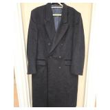 Mens Sz 42R Fully Lined Wool Coat