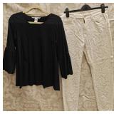 Sz 6/8 Diane von Furstenberg Silk Top, Jen7