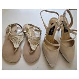 Kenneth Cole Strappy Heels Sz 7 1/2 & Report