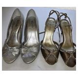 (1) Pr Kenneth Cole Reaction Bow Heels & (1) Pr