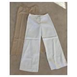 (2) Sz 10 White House Black Market Wide Leg Pants