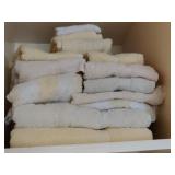 Pink and Yellow Bathroom Towel Set