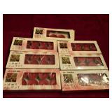 (7) Boxes Red Tea Lights