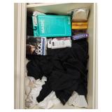 Sock drawer contents
