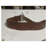 Leather Weightlifting 40" Belt